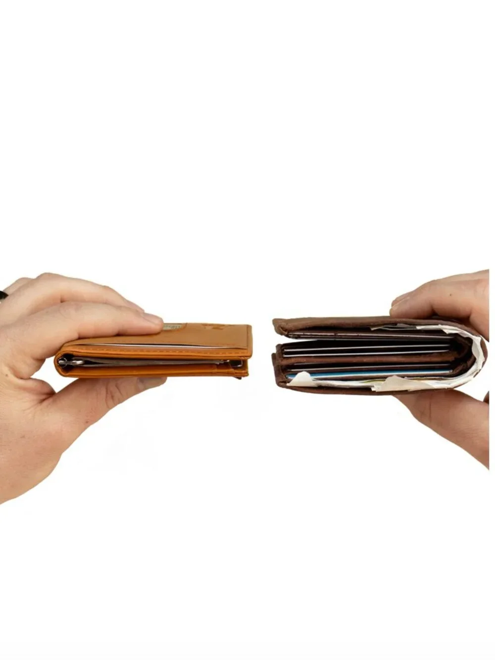 Kings Loot Money Clip Leather Wallet